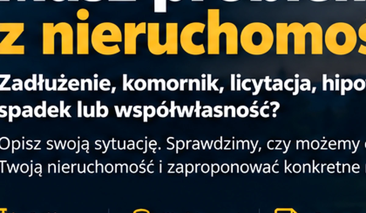 Ilustracja: Trudna nieruchomość